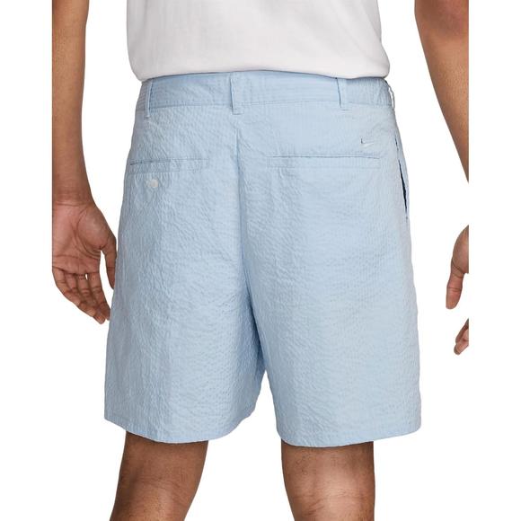 NEW NIKE men's seersucker shorts in armory blue - Picture 2 of 4